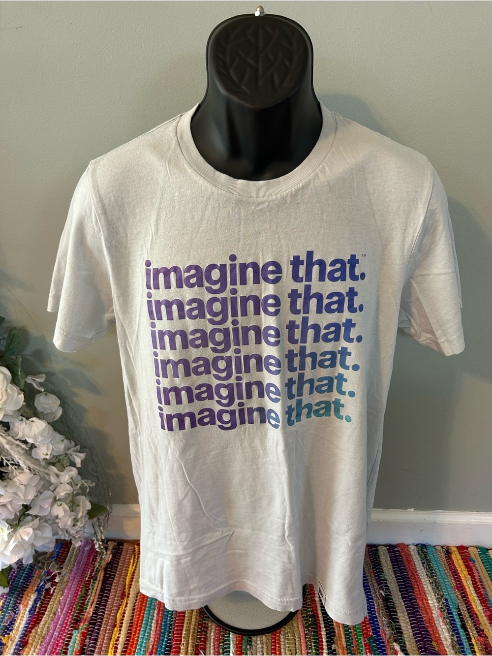 Imagine That Best Buy Company Staff Tee Shirt Beatles Music Band Tour Medium